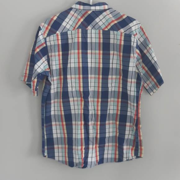 Lee Button down plaid Men's Shirt Size L - Picture 6 of 8